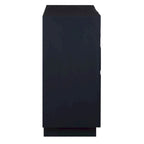 Meuble de rangement bleu brillant à 2 portes – 1 unité