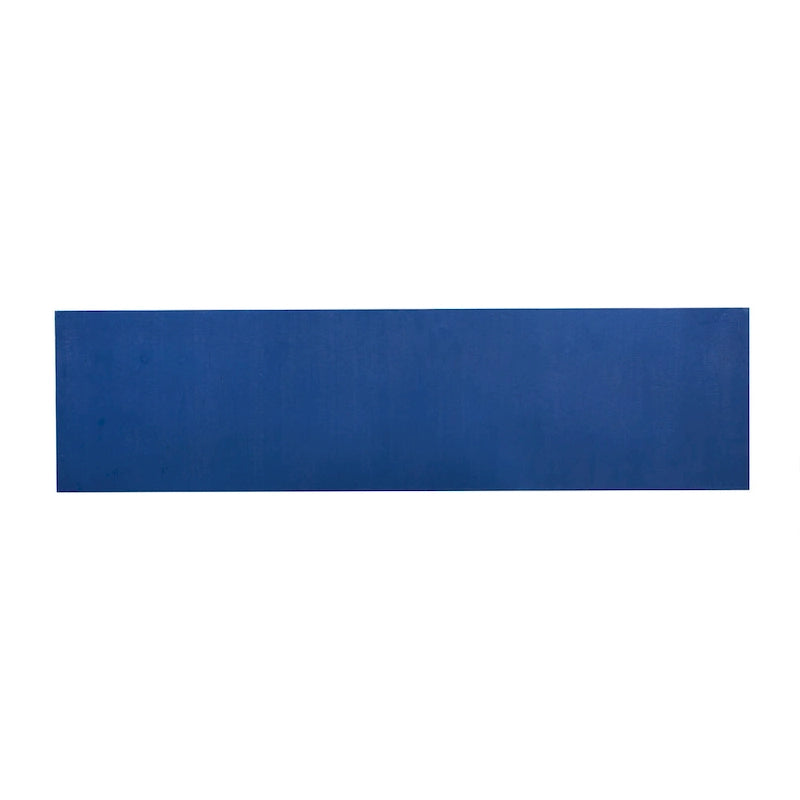 Meuble de rangement en placage de sapin noir / naturel / bleu marine avec portes arrondies — Style américain, montage par 1 personne