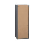 Meuble haut à porte simple — Gris / Blanc / Noir / Blanc cassé / Transparent / Marron — 38,1 cm L x 106,7 cm H x 30,5 cm P — À monter par 1 personne