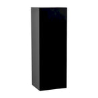 Meuble haut à porte simple — Gris / Blanc / Noir / Blanc cassé / Transparent / Marron — 38,1 cm L x 106,7 cm H x 30,5 cm P — À monter par 1 personne