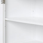 Meuble haut de salle de bain blanc, 1 personne, 2 tiroirs