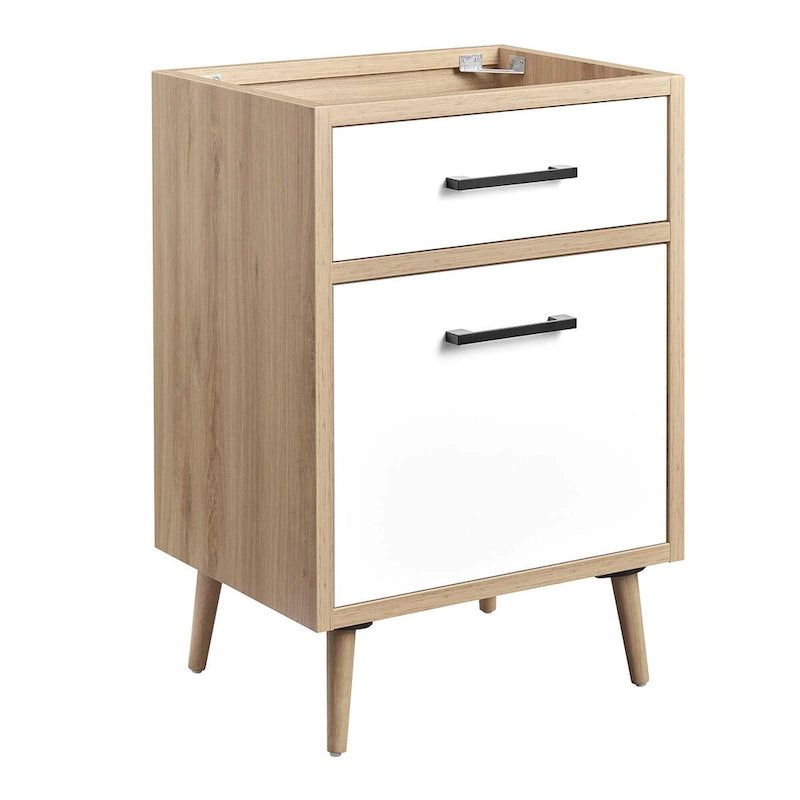 Meuble-lavabo simple de 24 po Chêne blanc