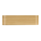 Meuble de rangement 4 portes avec étagères réglables – Bleu marine / Blanc / Noir