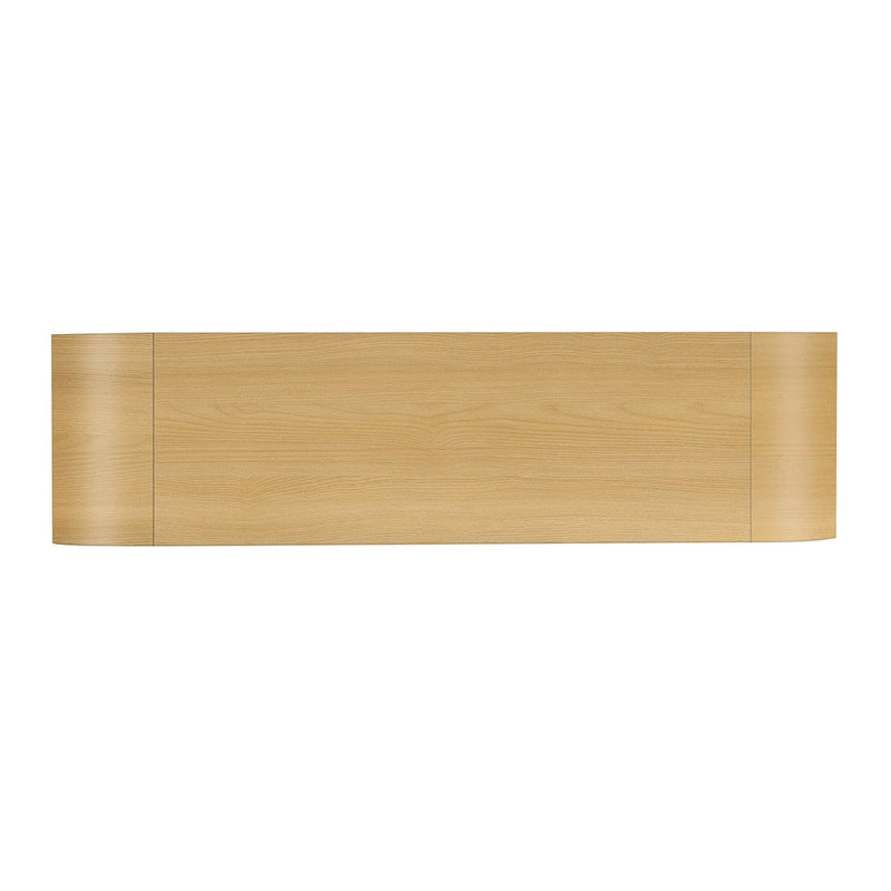 Meuble de rangement 4 portes avec étagères réglables – Bleu marine / Blanc / Noir