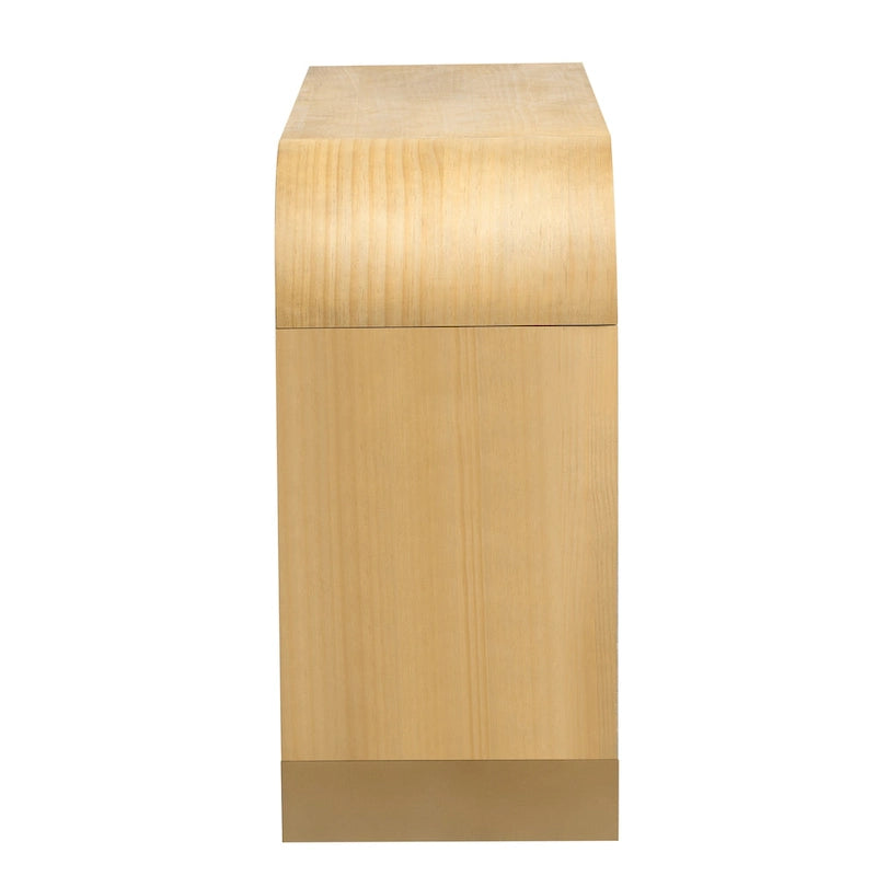 Meuble de rangement 4 portes avec étagères réglables – Bleu marine / Blanc / Noir