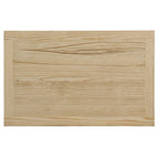 Table de chevet 4 tiroirs beige, pin naturel vieilli, individuelle